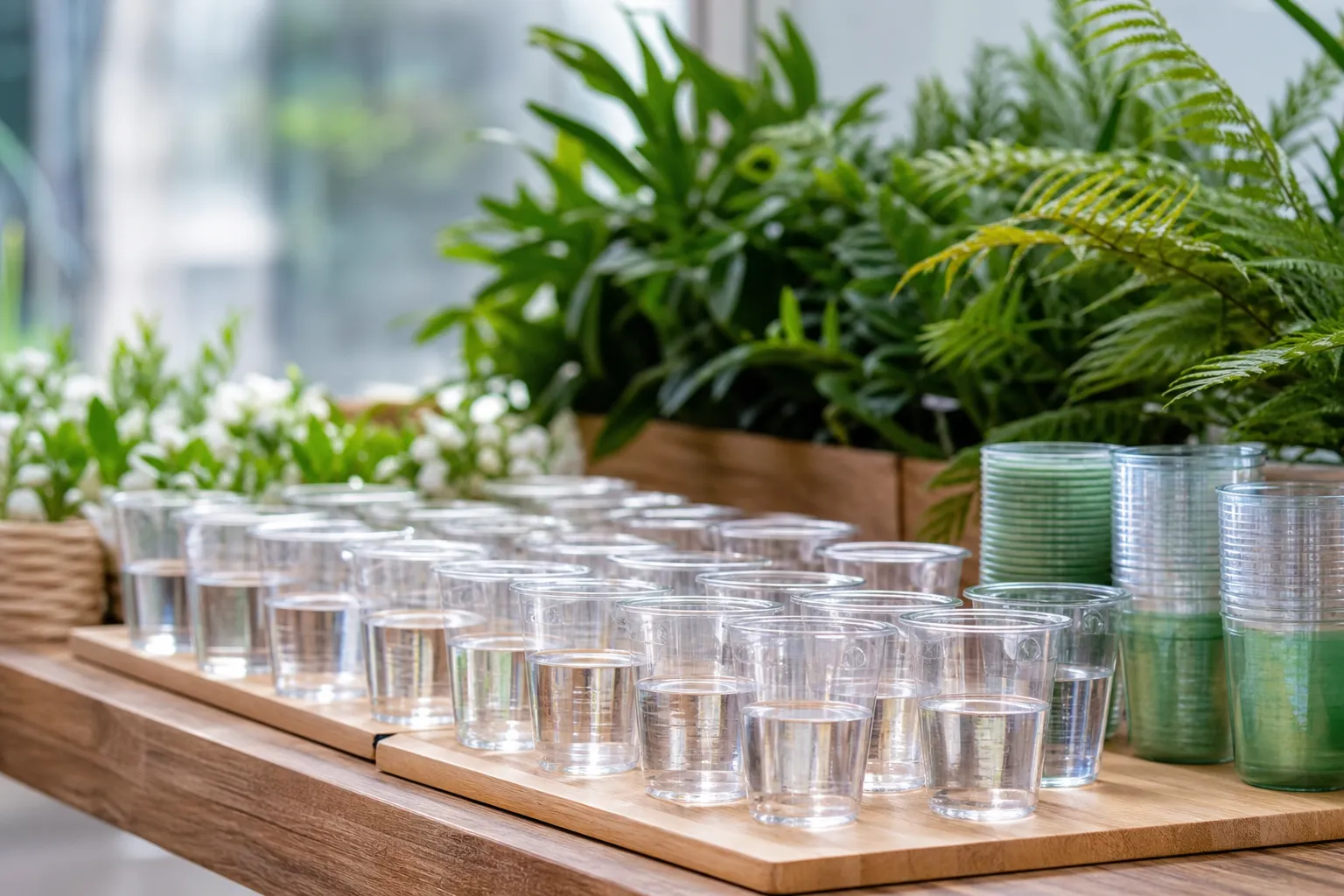 The Benefits of Eco-Friendly Drinkware for Corporate Events: Custom Plastic Water Cups